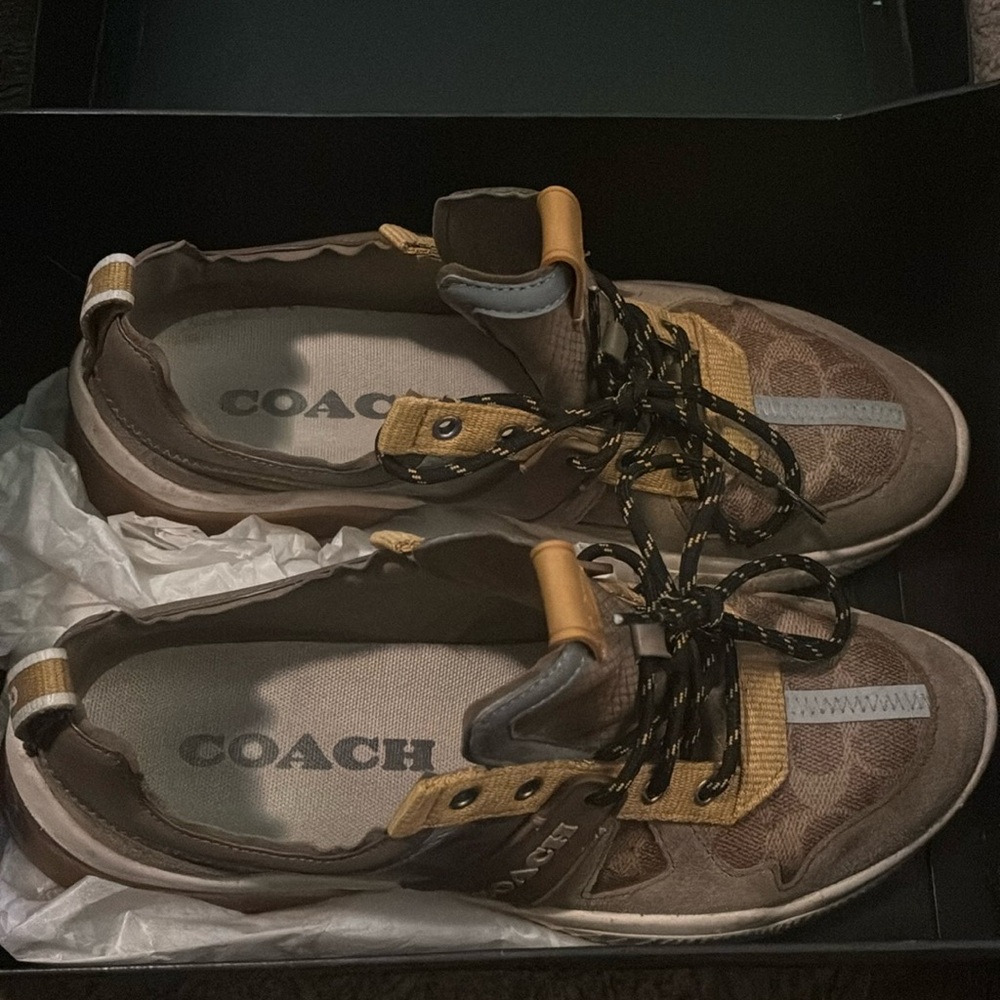 Coach Men's Brown Sneakers